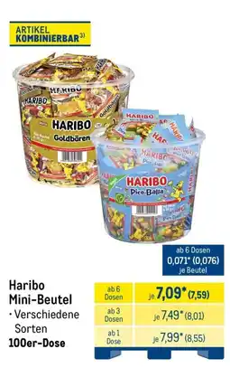 METRO Haribo Mini-Beutel Angebot