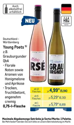 METRO Young Poets Allday RSÉ Angebot