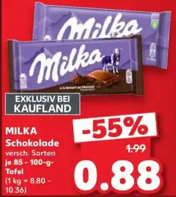 Kaufland Milka Schokolade Angebot