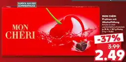 Kaufland MON CHÉRI Pralinen mit Alkoholfüllung Angebot