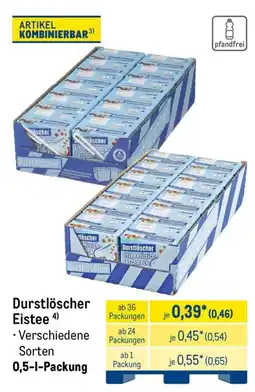 METRO Durstlöscher Eistee Angebot