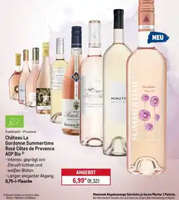 METRO Château La Gordonne Summertime Rosé Côtes de Provence Angebot