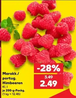 Kaufland Marokk./portug. Himbeeren Angebot