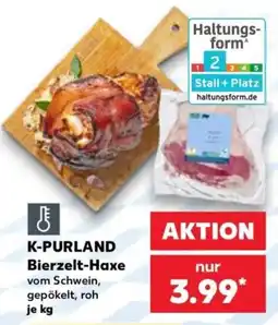 Kaufland K-PURLAND Bierzelt-Haxe Angebot