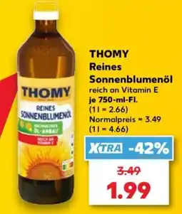 Kaufland THOMY Reines Sonnenblumenöl Angebot