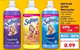 Kaufland Softlan Ultra Weichspüler Angebot