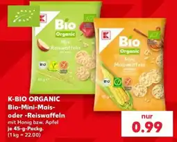 Kaufland K-BIO ORGANIC Bio-Mini-Mais- oder -Reiswaffeln Angebot