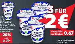 Kaufland K-CLASSIC Crème Fraîche Angebot