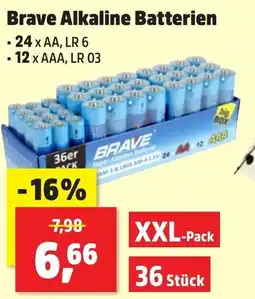 Thomas Philipps Brave Alkaline Batterien Angebot