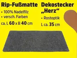Thomas Philipps Rip-Fußmatte Dekosticker „Herz“ Angebot