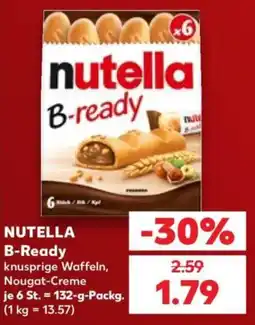 Kaufland Nutella B-Ready Angebot