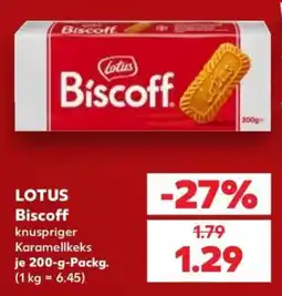 Kaufland LOTUS Biscoff Angebot