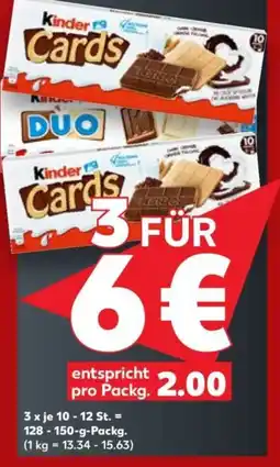 Kaufland Kinder Cards Angebot
