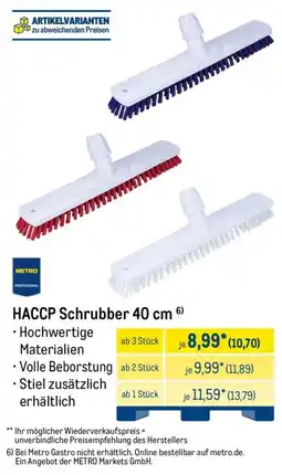 METRO HACCP Schrubber 40 cm Angebot