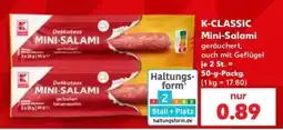 Kaufland K-CLASSIC Mini-Salami Angebot