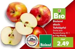 Kaufland Bioland Tafeläpfel Angebot