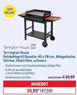 METRO Tarrington House Holzkohlegrill Gouette Angebot