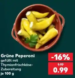 Kaufland Grüne Peperoni Angebot