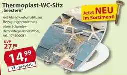 Sonderpreis Baumarkt Thermoplast-WC-Sitz "Seestern" Angebot