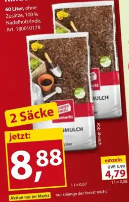 Sonderpreis Baumarkt Rindenmulch Angebot