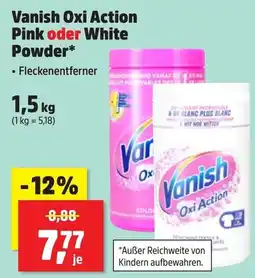 Thomas Philipps Vanish Oxi Action Pink oder White Powder Angebot