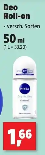 Thomas Philipps NIVEA Deo Roll-on Angebot