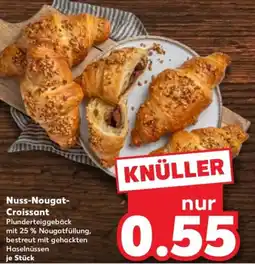 Kaufland KNÜLLER Nuss-Nougat-Croissant Angebot