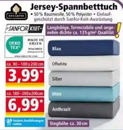 Norma Jersey-Spannbettuch DREAMTEX Angebot