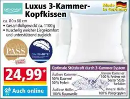 Norma Luxus 3-Kammer-Kopfkissen Angebot