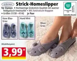Norma Strick-Homeslipper für Damen Angebot