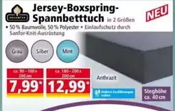 Norma DREAMTEE Jersey-Boxspring-Spannbettuch Angebot