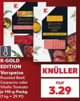 Kaufland K-GOLD EDITION Vorspeise Angebot