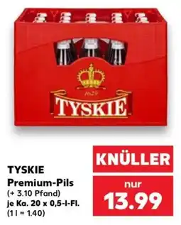 Kaufland TYSKIE Premium-Pils Angebot