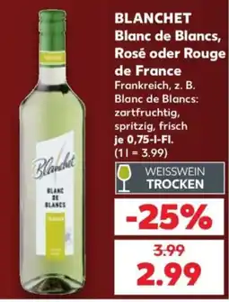 Kaufland Blanchet Blanc de Blancs Angebot
