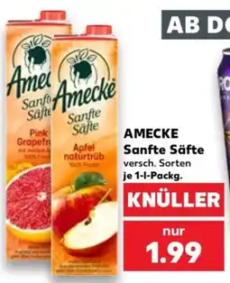 Kaufland AMECKE Sanfte Säfte Angebot