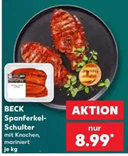 Kaufland BECK Spanferkel-Schulter Angebot