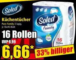 Norma Soled Küchentücher Pure Family Angebot