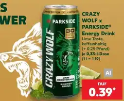Kaufland CRAZY WOLF x PARKSIDE® Energy Drink Angebot