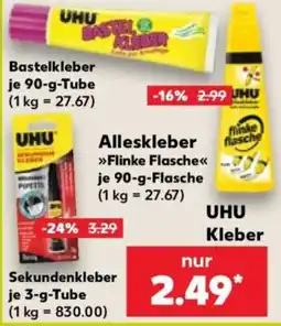 Kaufland UHU Alleskleber »Flinke Flasche« Angebot