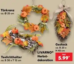 Kaufland LIVARNO® Herbst-dekoration Angebot