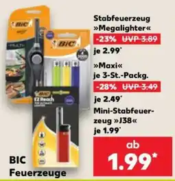 Kaufland BIC Stabfeuerzeug »Megalighter« Angebot
