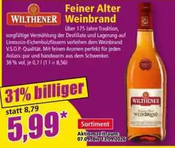 Norma Wilthener Feiner Alter Weinbrand Angebot