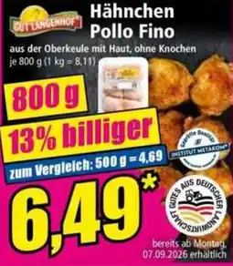 Norma Hähnchen Pollo Fino Angebot