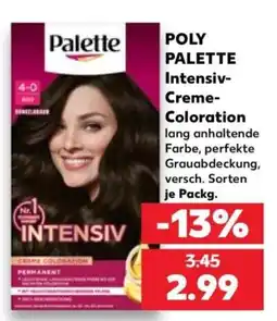 Kaufland Palette POLY PALETTE Intensiv-Creme-Coloration Angebot