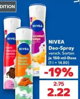 Kaufland NIVEA Deo-Spray Angebot