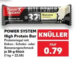 Kaufland POWER SYSTEM High Protein Bar Angebot