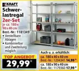 Norma KRAFT Schwerlastregal Angebot