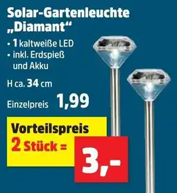 Thomas Philipps Solar-Gartenleuchte "Diamant" Angebot