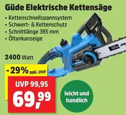Thomas Philipps Güde Elektrische Kettensäge Angebot