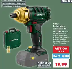 Kaufland Akku-Drehschlagschrauber 20 V »PDSSA 20-Li« Angebot